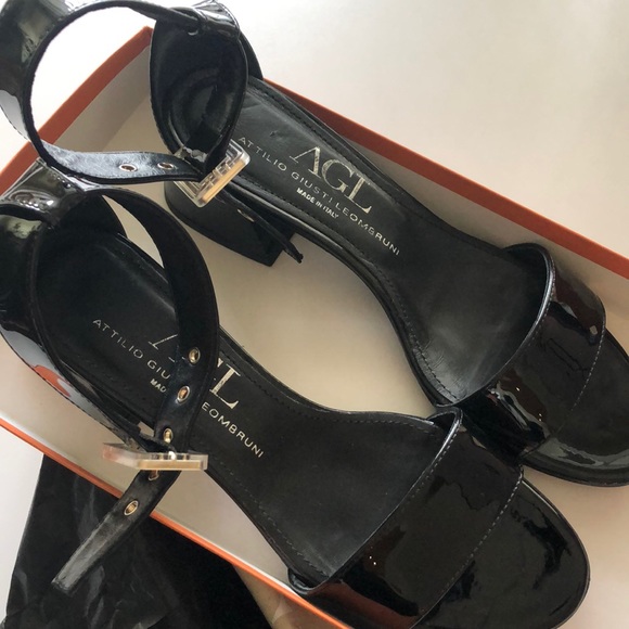 Black patent sandals - Picture 4 of 4